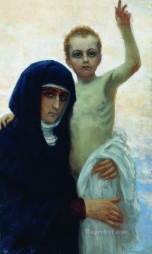 マドンナと子供 1896年 イリヤ・レーピン Oil Paintings